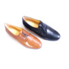 Trumans Schnürer schwarz und cognac feine Schuhe aus Italien