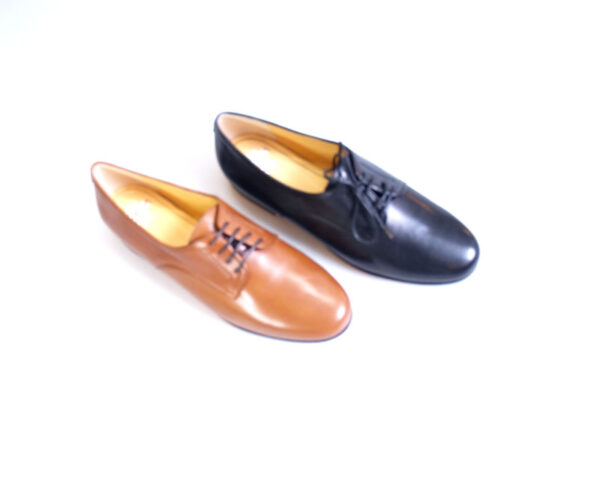 Trumans Schnürer schwarz und cognac feine Schuhe aus Italien